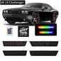 RGB Led side marker for Dodge Challenger 2008-14 & 2015-2023( Front+ Rear Bumper)