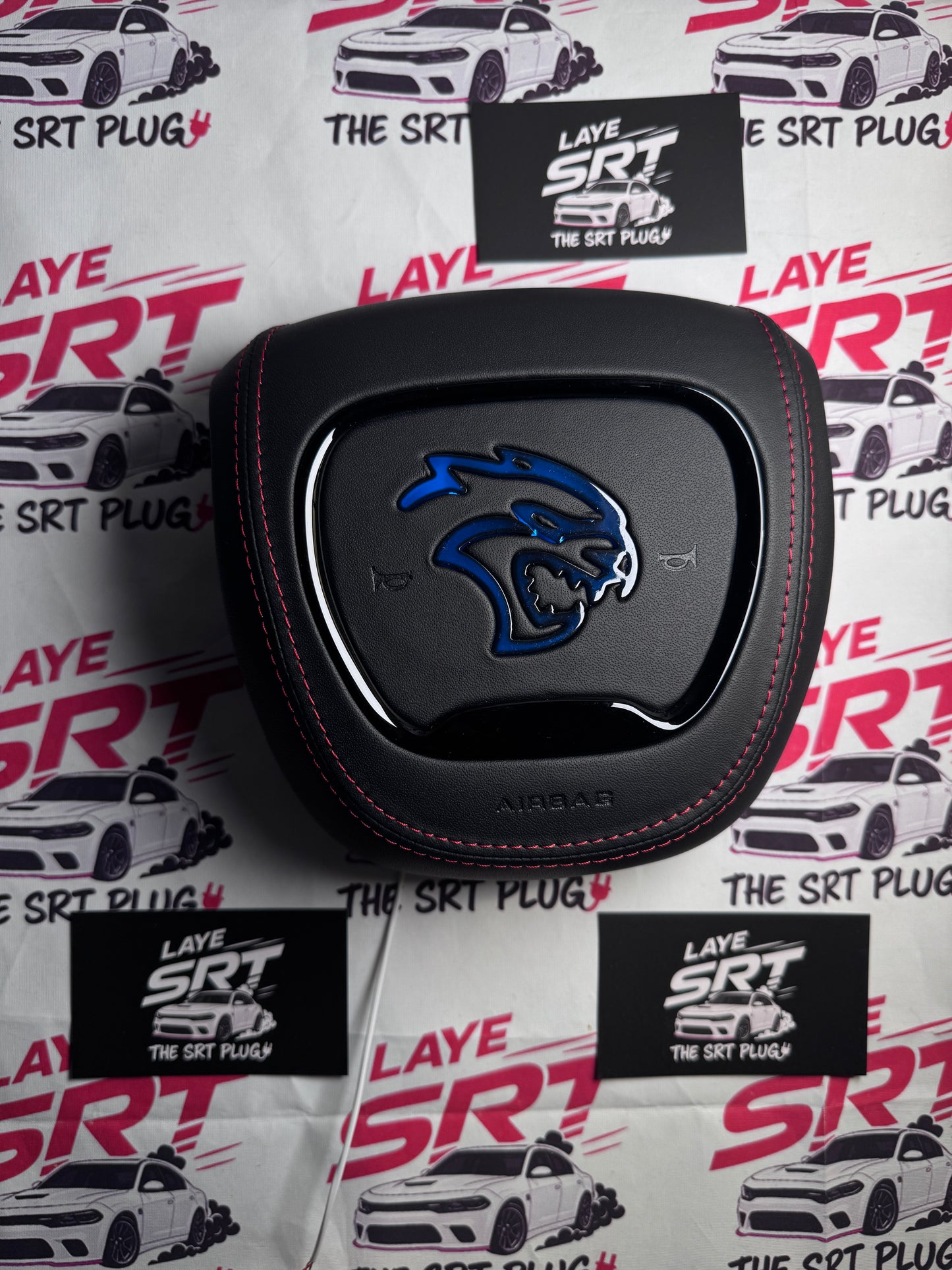 Custom 392, Hellcat ,Daytona, Scat pack,R/T, GT RGB light up airbag cover