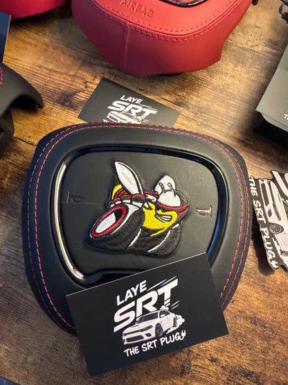 Custom airbag cover for SRT, scat pack, R/T, hellcat ,300, GT,SXT fits mopar 2015+