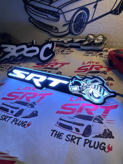 Custom SRT Super Bee 🐝 led rgb emblem