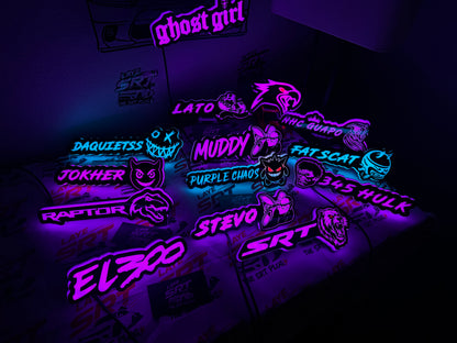 CUSTOM MADE led rgb emblem