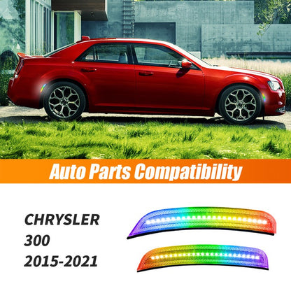 RGB  Chrysler 300 2015
+ Front and Rear Bumper LED
side marker