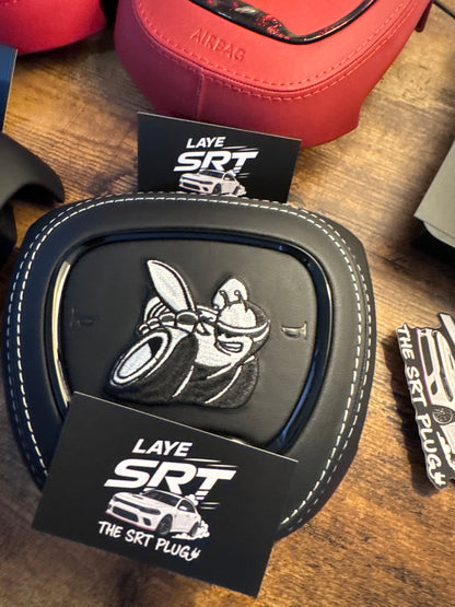 Custom airbag cover for SRT, scat pack, R/T, hellcat ,300, GT,SXT fits mopar 2015+