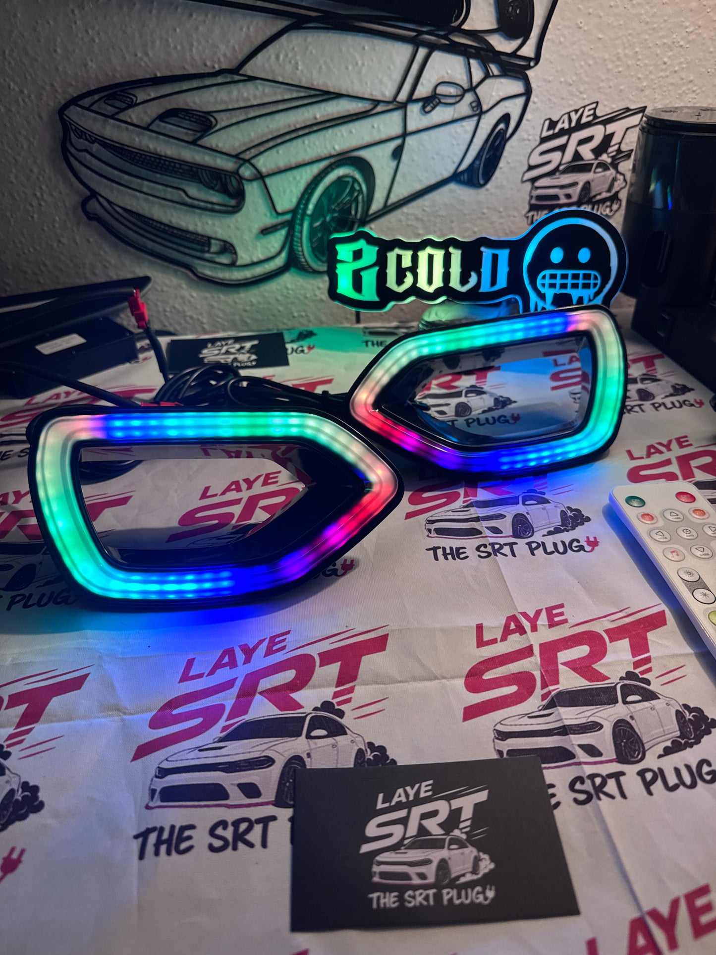 DODGE CHARGER PRE-BUILT DIFFUSED
SNORKEL LIGHTS 2015-2023 (MULTICOLOR FLOW)