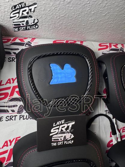 Custom 392, Hellcat ,Daytona, Scat pack,R/T, GT RGB light up airbag cover