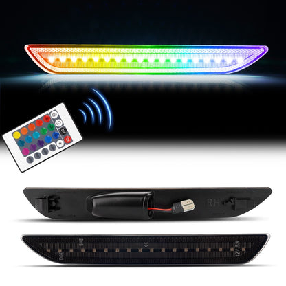 RGB LED Side Marker Lights for Ford Mustang ( 15-25) S550 & S650