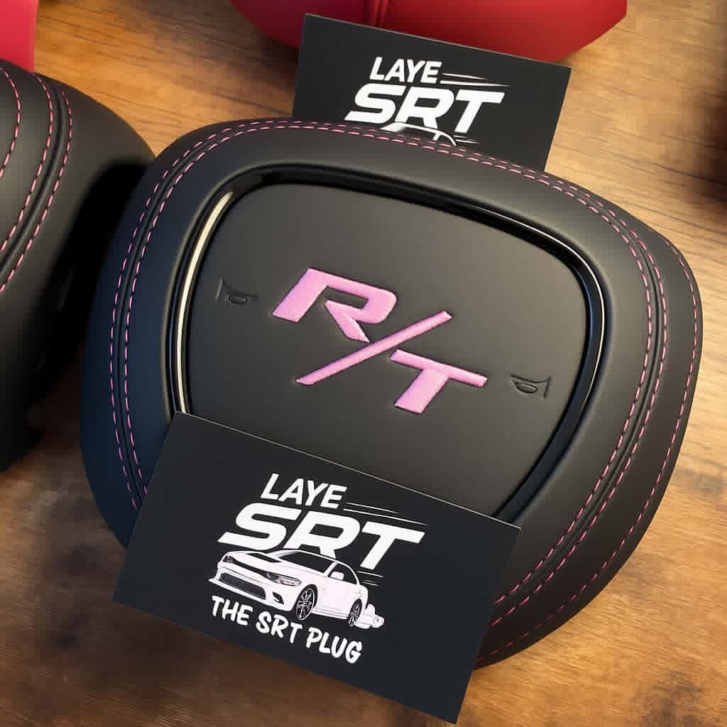 Custom airbag cover for SRT, scat pack, R/T, hellcat ,300, GT,SXT fits mopar 2015+