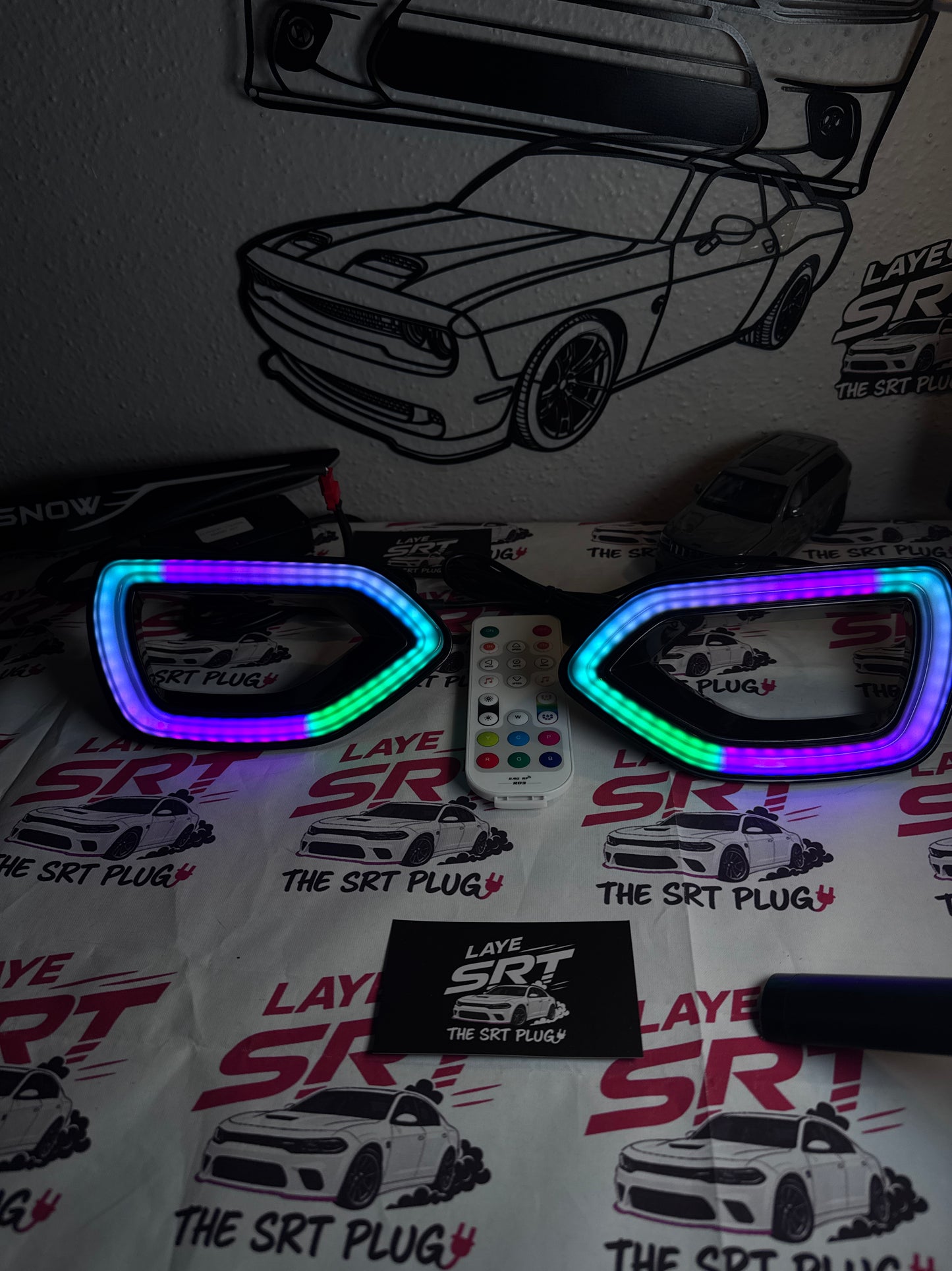DODGE CHARGER PRE-BUILT DIFFUSED
SNORKEL LIGHTS 2015-2023 (MULTICOLOR FLOW)