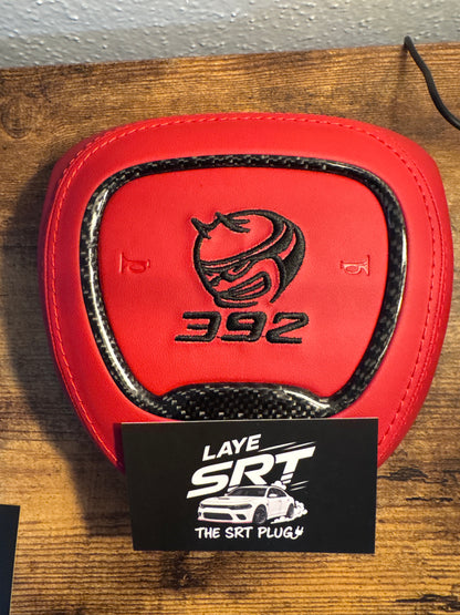 Custom airbag cover for SRT, scat pack, R/T, hellcat ,300, GT,SXT fits mopar 2015+