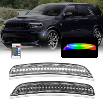 LayeSRT RGB LED Side Marker Lights for Dodge Durango (2021+)