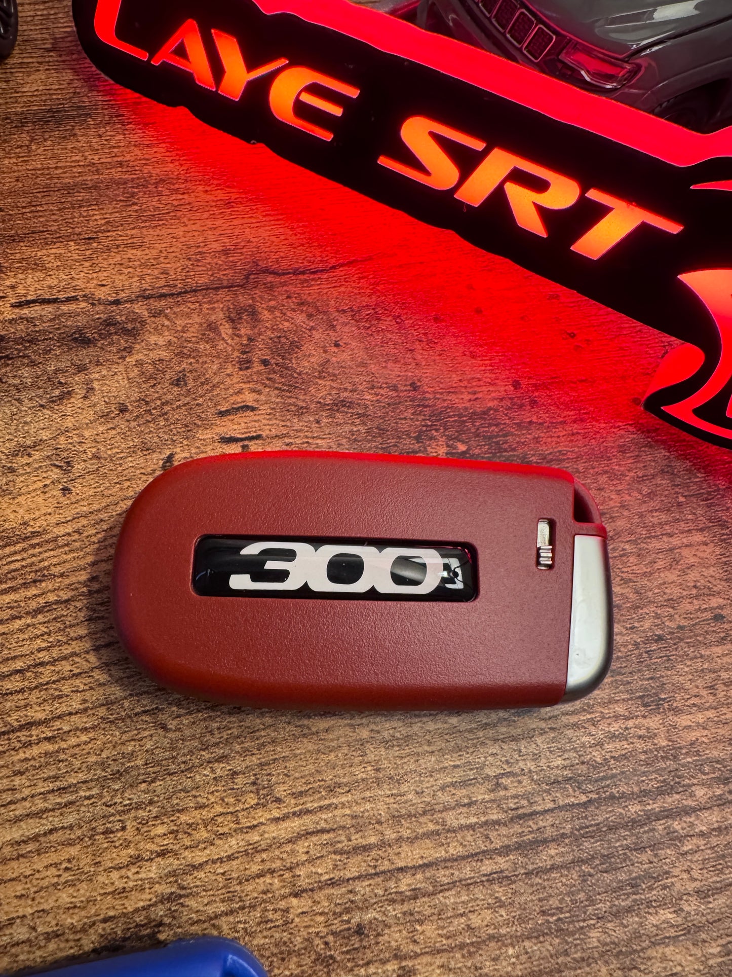 Red, Black, Blue 300 -Hellcat Key Fob Shell for Chrysler 300