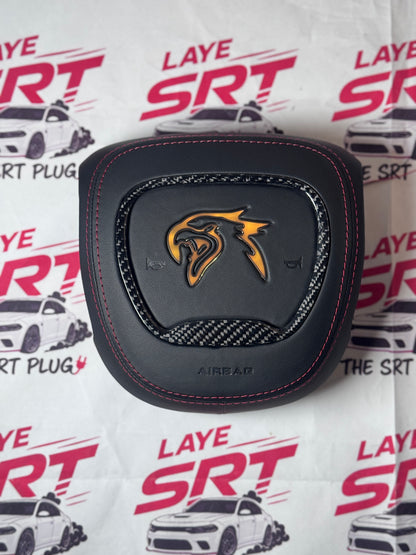 Trackhawk Led steering wheel air bag cover