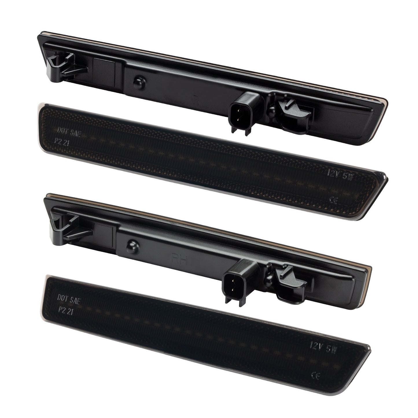 RGB Led side marker for Dodge Challenger 2008-14 & 2015-2023( Front+ Rear Bumper)