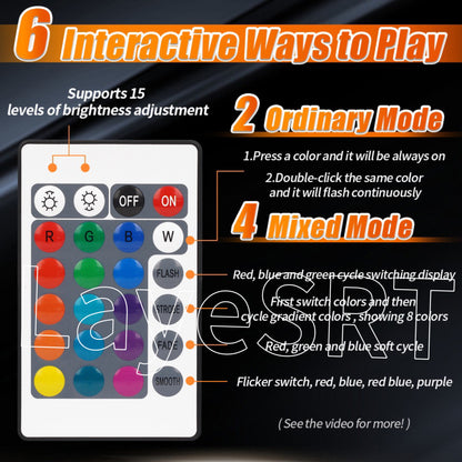 LayeSRT RGB LED Side Marker Lights for Dodge Durango (2021+)