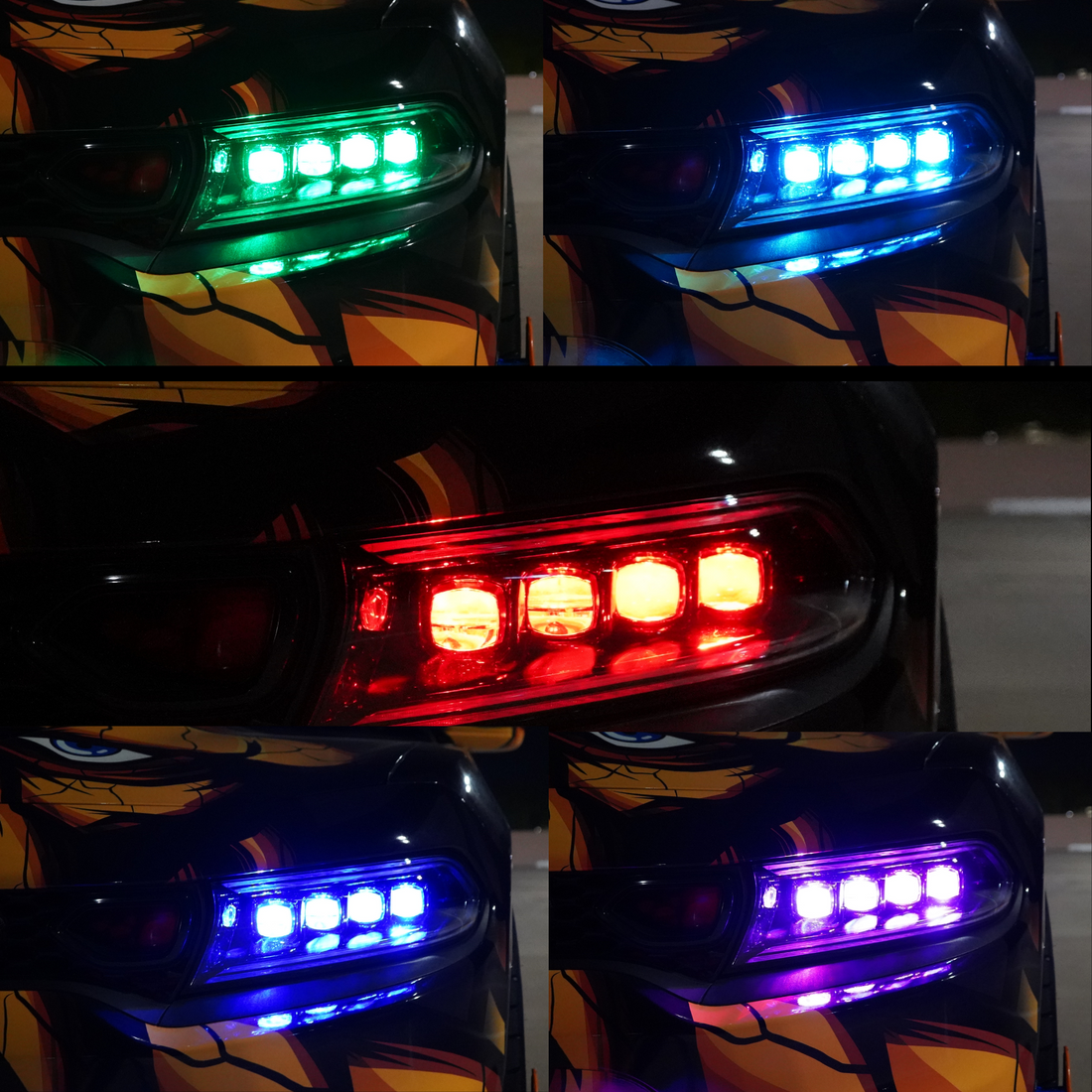 Multicolor Demon Eyes | Flow Series with controller