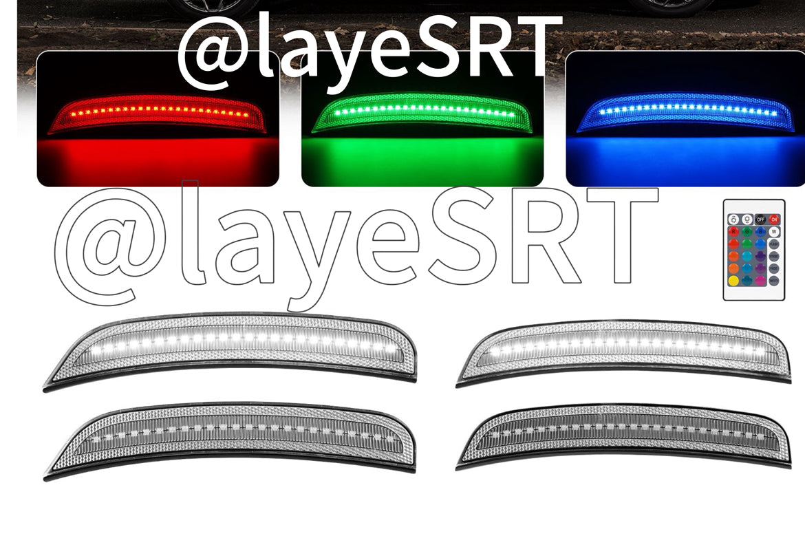 RGB  Chrysler 300 2015
+ Front and Rear Bumper LED
side marker