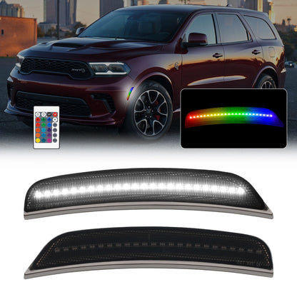 LayeSRT RGB LED Side Marker Lights for Dodge Durango (2021+)