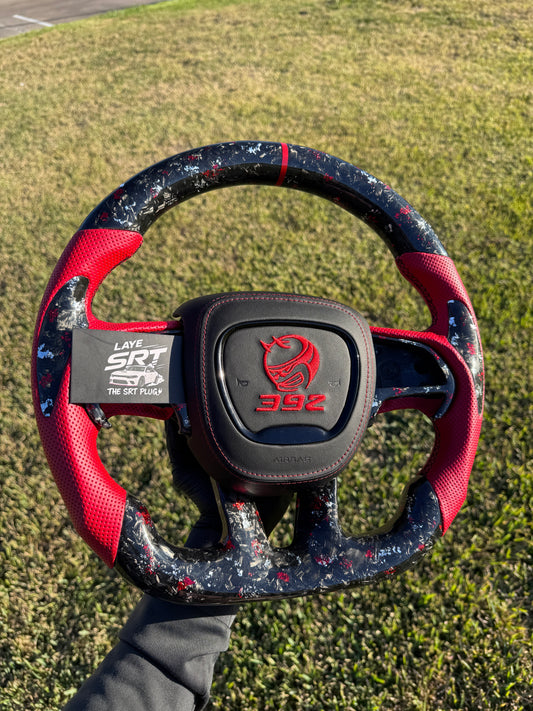 Custom 15-23 Dodge Forged carbon Steering Wheel