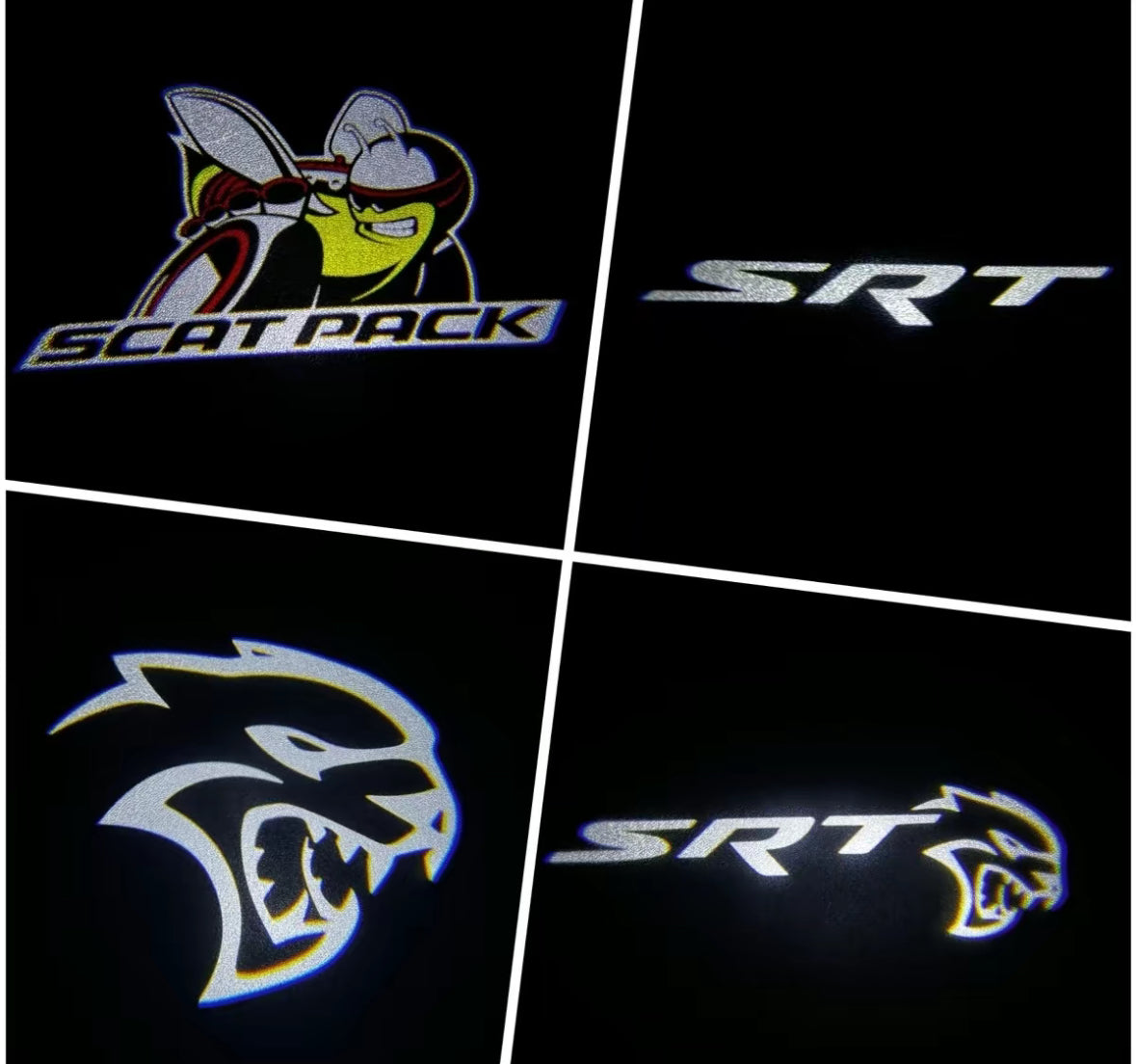 Dodge Charger & Chrysler 300 LED
Door Puddle Lights - Scat Pack, SRT,
Hellcat, R/T (1 Pair )