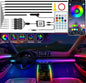 Dreamcolor Acrylic Interior Car Lights, LAYE SRT
Car LED Strip Light with Bluetooth APP, Car Ambient Lighting Kit with RGB 6 in 1 and 175 inches 593 LEDs, 16 Million Colors