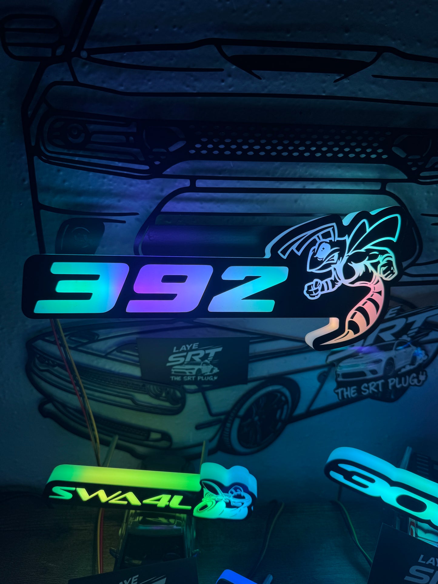 CUSTOM MADE led rgb emblem