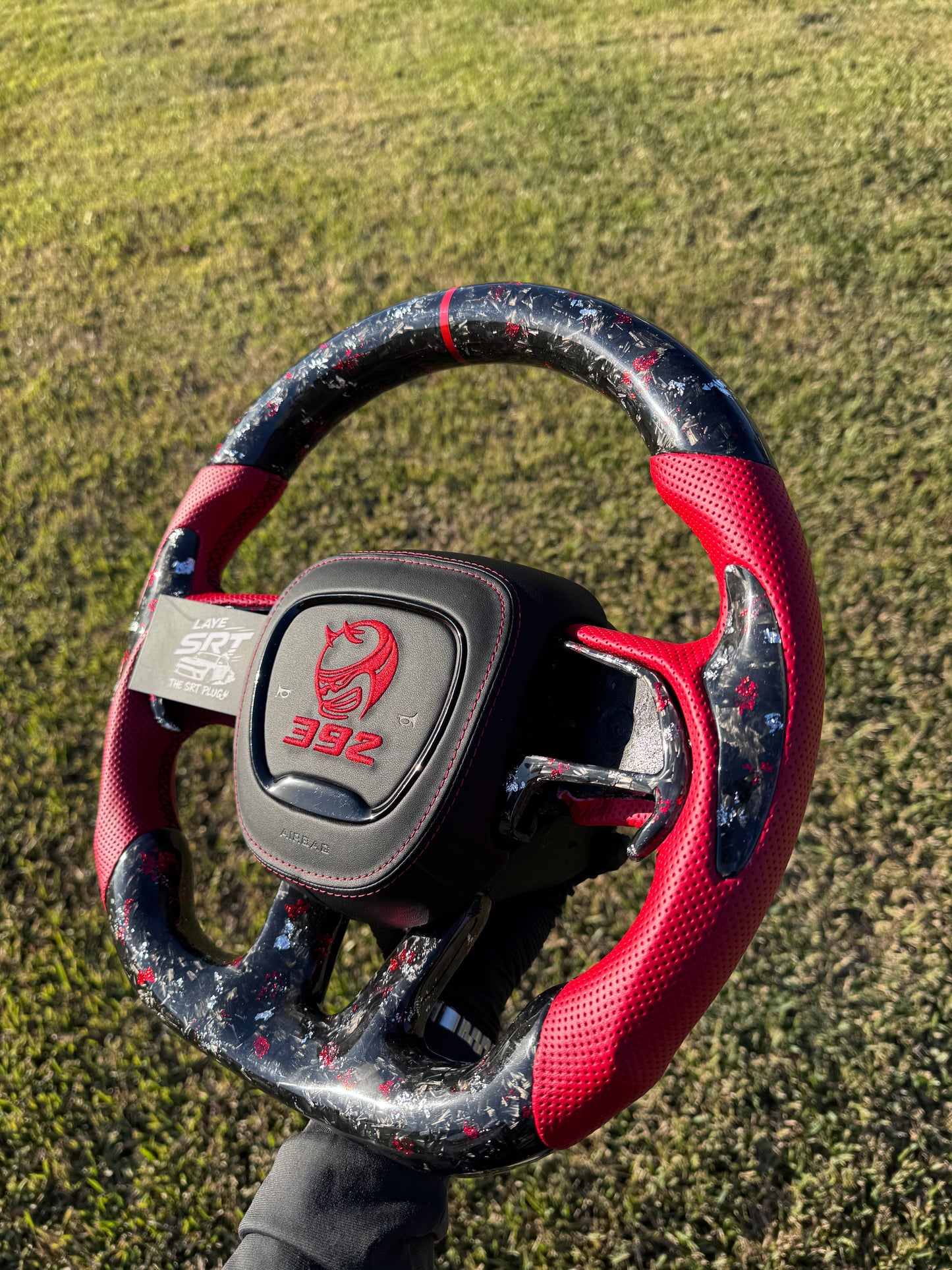 Custom 15-23 Dodge Forged carbon Steering Wheel