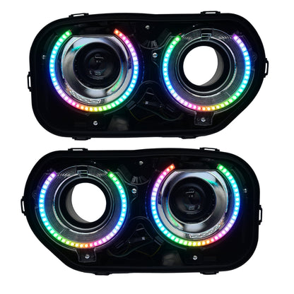 DODGE CHALLENGER MULTICOLOR HALO KIT (2015-2023)