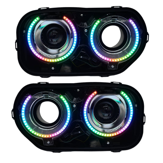DODGE CHALLENGER MULTICOLOR HALO KIT (2015-2023)