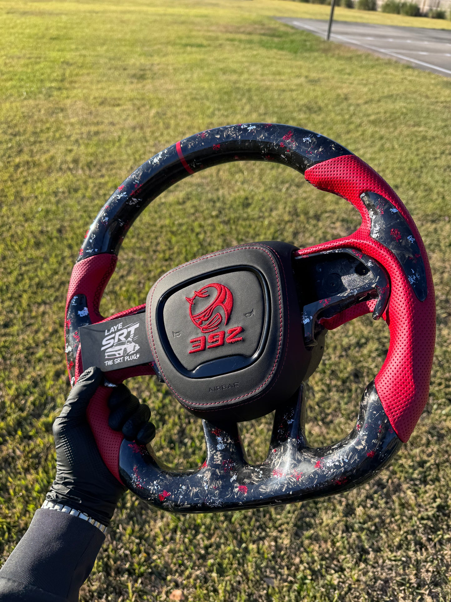 Custom 15-23 Dodge Forged carbon Steering Wheel