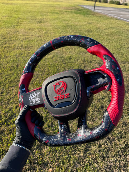 Custom 15-23 Dodge Forged carbon Steering Wheel