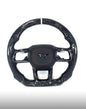 2024 + Ford mustang forged carbon Steering Wheel + dark horse led logo