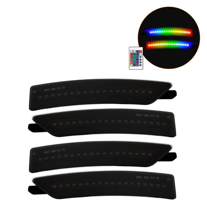 RGB LED Side Marker Lights for Ford Mustang ( 15-25) S550 & S650