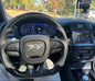 300 spartan leather airbag cover with white stitching