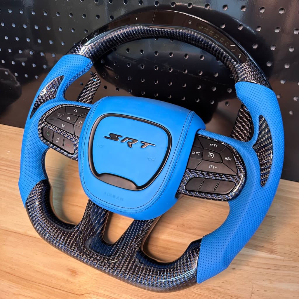 Custom scat steering wheel