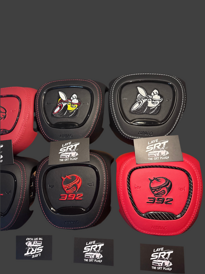 Custom airbag cover for SRT, scat pack, R/T, hellcat ,300, GT,SXT fits mopar 2015+