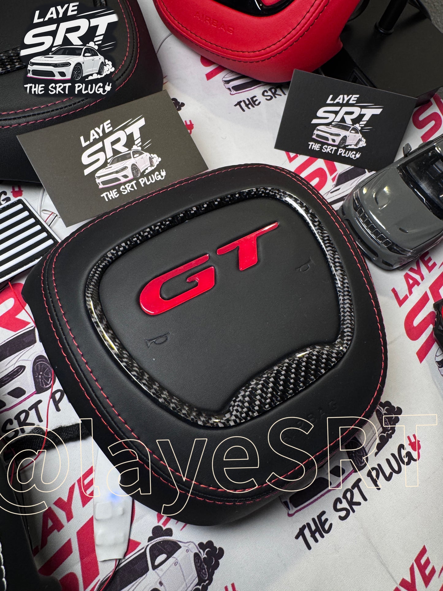 Custom 392, Hellcat ,Daytona, Scat pack,R/T, GT RGB light up airbag cover