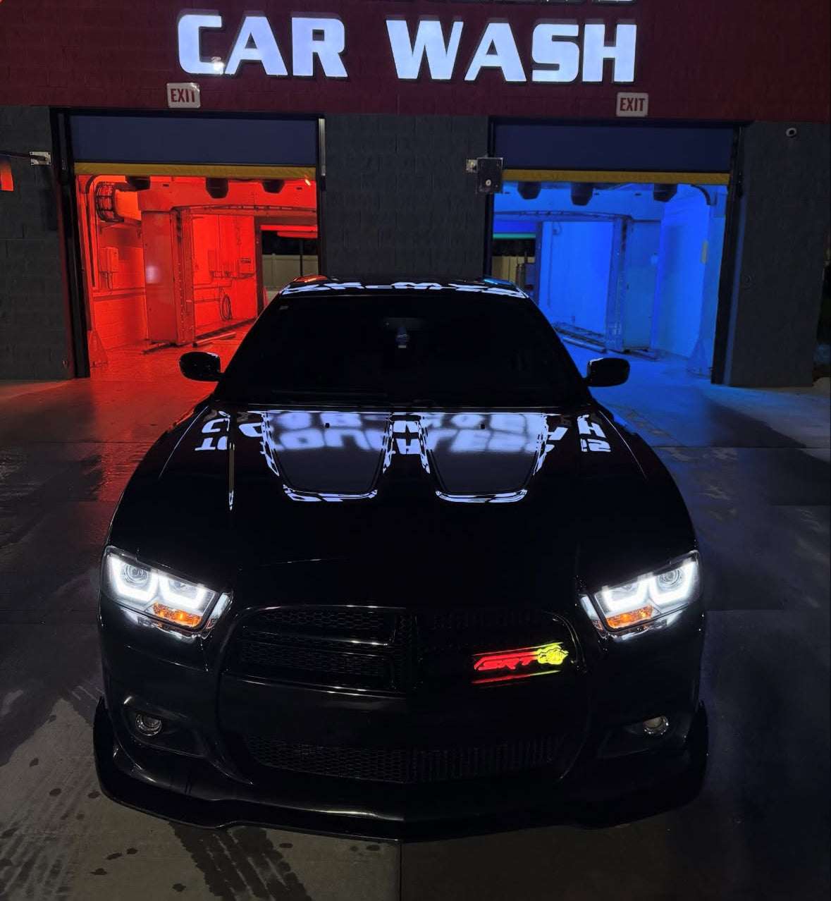 Custom SRT Super Bee 🐝 led rgb emblem