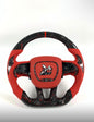 15+ Dodge scat pack forged carbon steering wheel + airbag cover