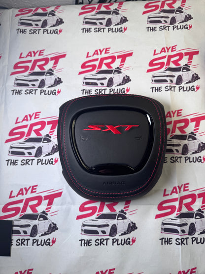 Custom airbag cover for SRT, scat pack, R/T, hellcat ,300, GT,SXT fits mopar 2015+