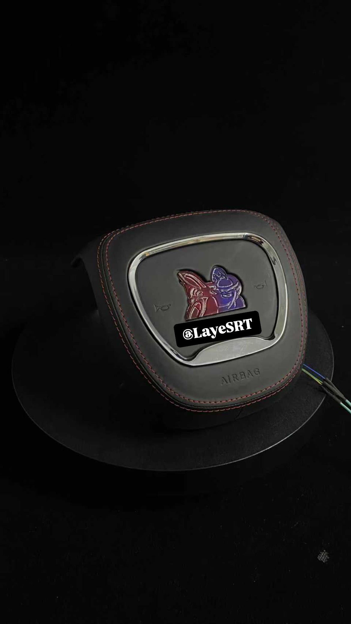 Custom 392, Hellcat ,Daytona, Scat pack,R/T, GT RGB light up airbag cover