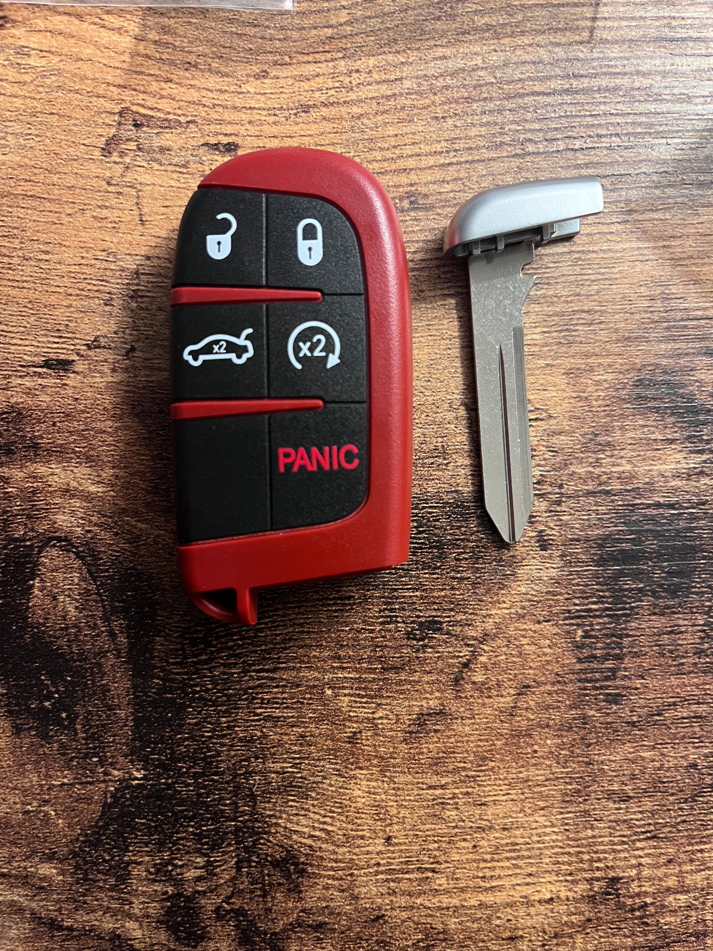 Red 345 HEMI 5.7 L HEMI KEY FOBFor Charger Challenger DURANGO R/TDaytona Hellcat